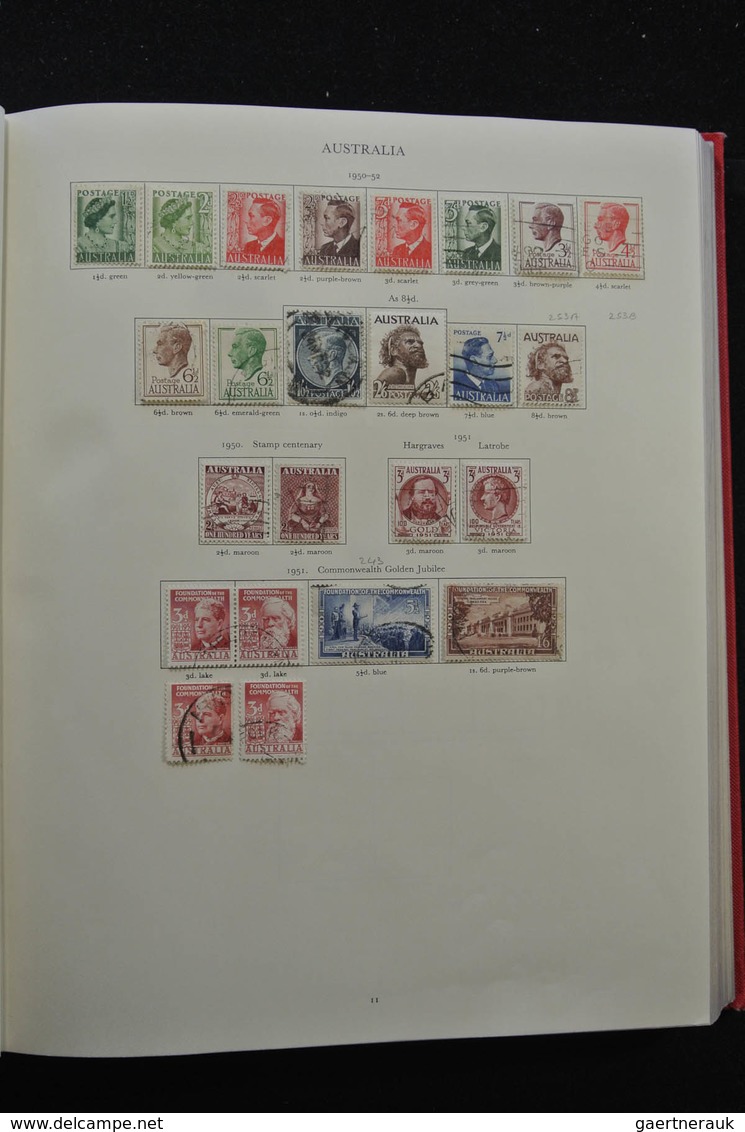 British Commonwealth: 1937-1952: Only Used Collection George VI, Countries A-Z, Incl. Many Better St - Sonstige & Ohne Zuordnung