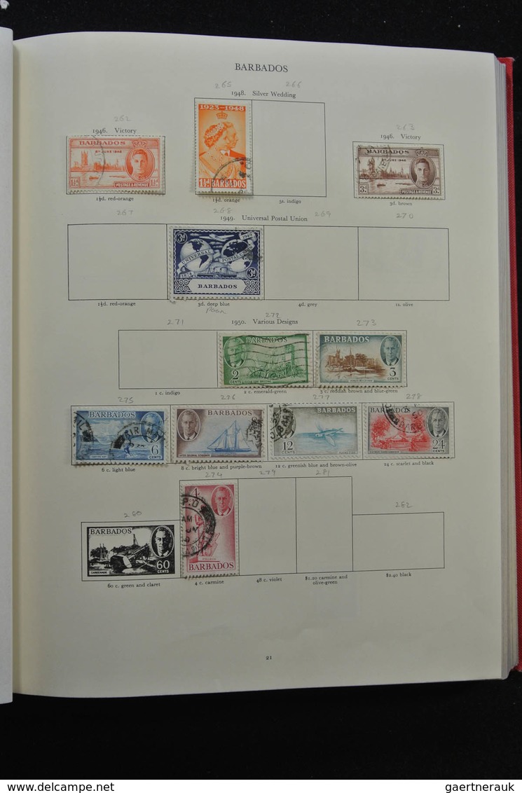 British Commonwealth: 1937-1952: Only used collection George VI, countries A-Z, incl. many better st
