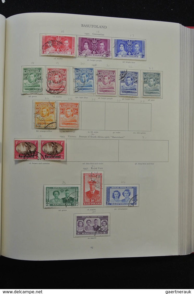 British Commonwealth: 1937-1952: Only used collection George VI, countries A-Z, incl. many better st