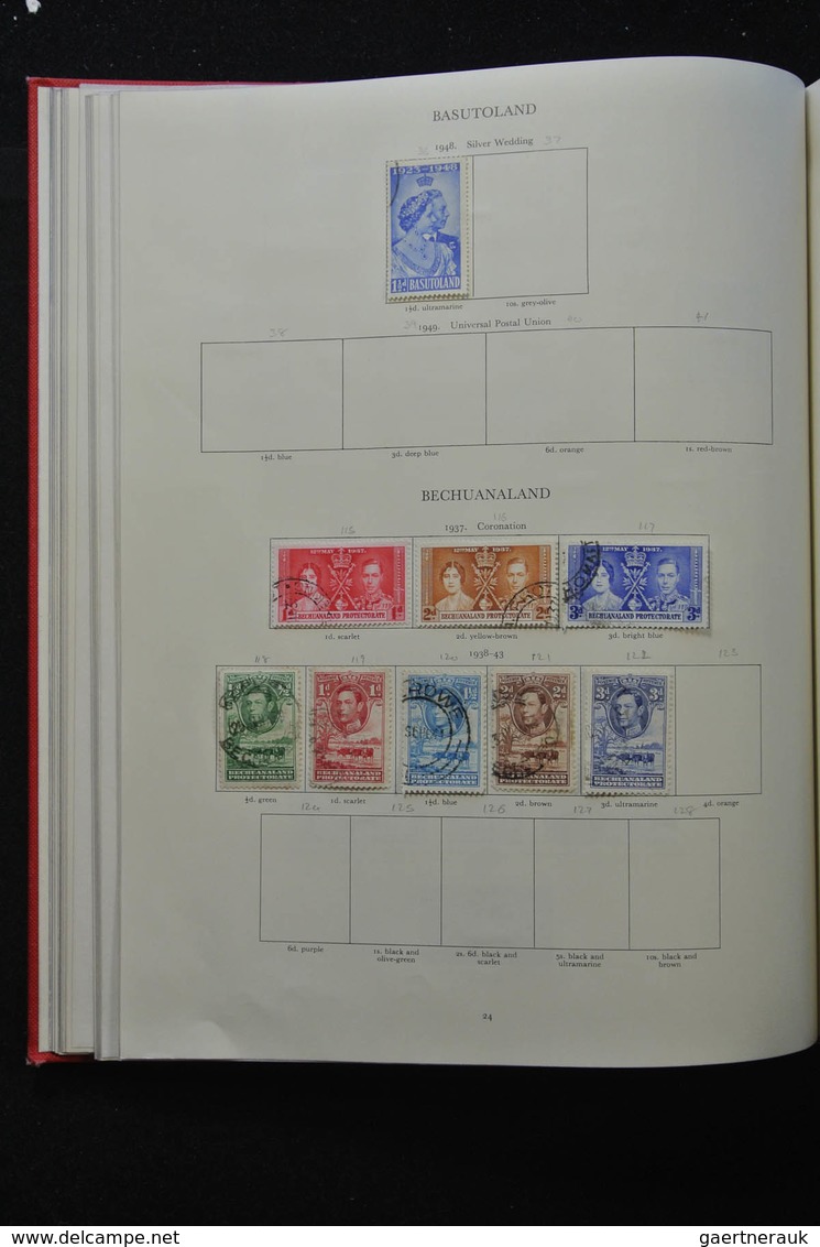 British Commonwealth: 1937-1952: Only used collection George VI, countries A-Z, incl. many better st