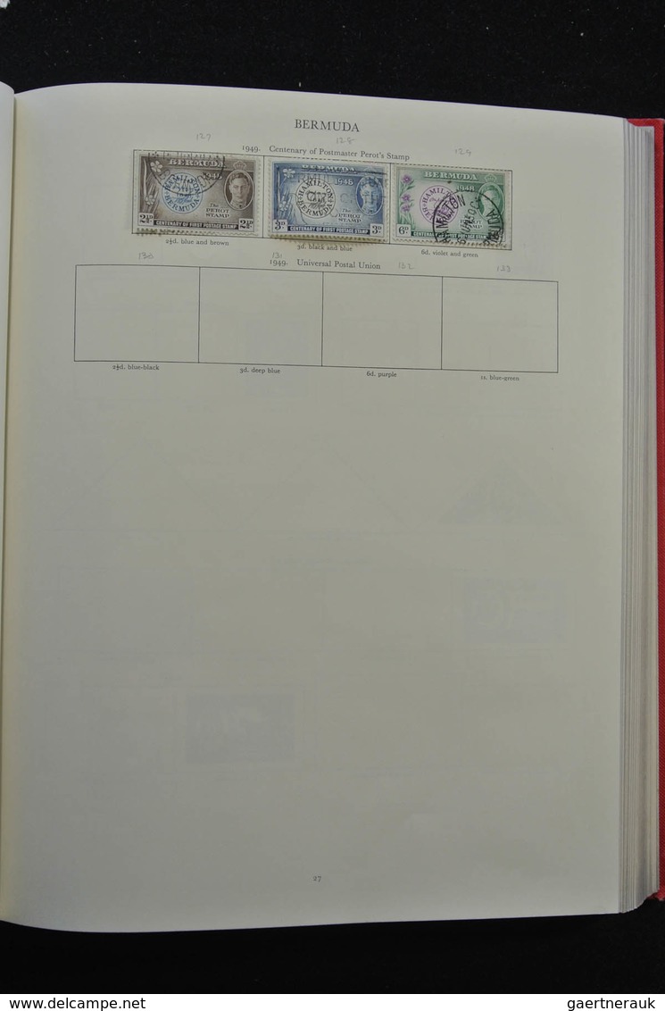 British Commonwealth: 1937-1952: Only used collection George VI, countries A-Z, incl. many better st