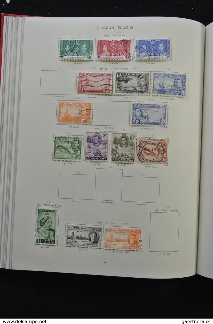 British Commonwealth: 1937-1952: Only used collection George VI, countries A-Z, incl. many better st