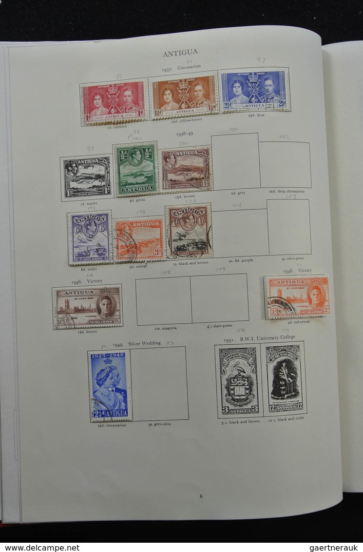 British Commonwealth: 1937-1952: Only used collection George VI, countries A-Z, incl. many better st