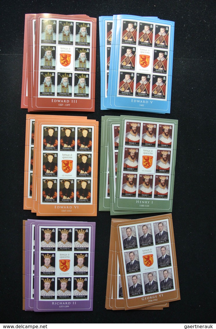 British Commonwealth: 1985-2006: Nice mint never hinged collection of 75 beautiful miniature sheetle