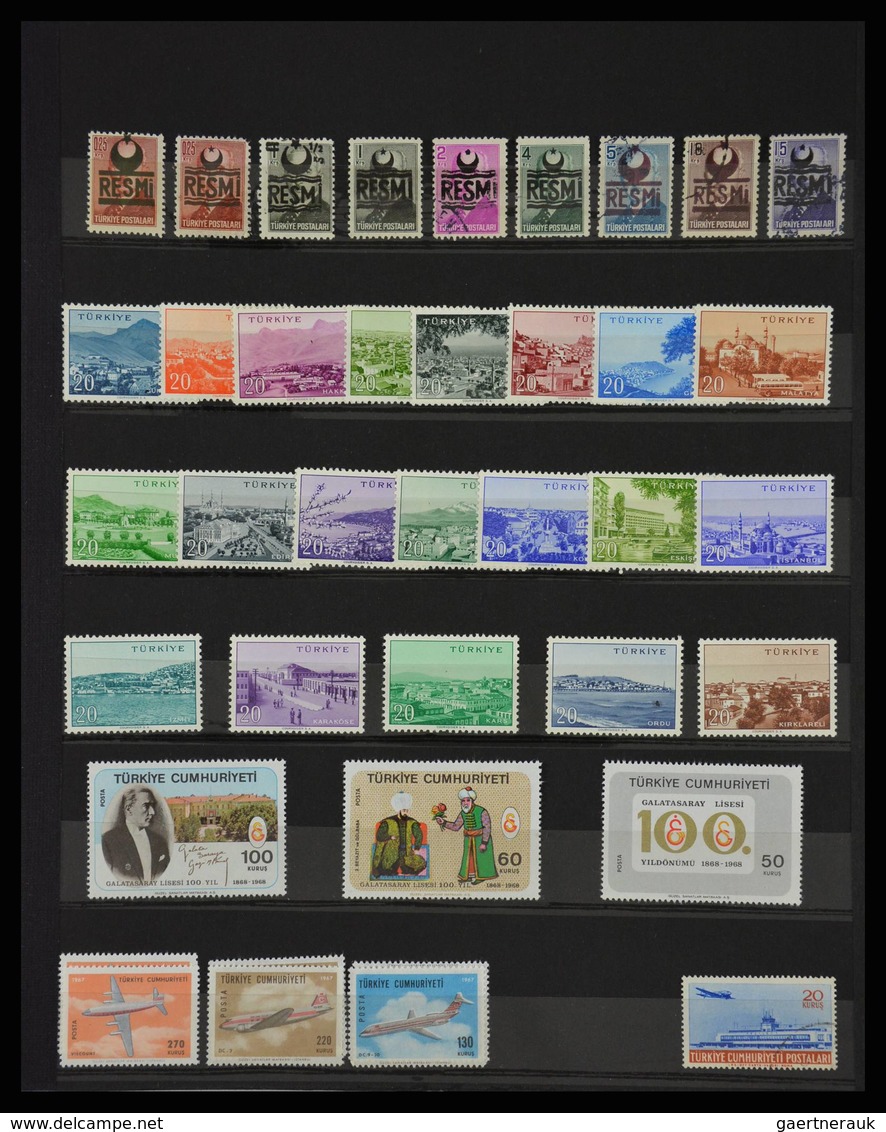 Italienische Kolonien: 1874-1950: Mint hinged and used, messy lot Italian territories and colonies 1