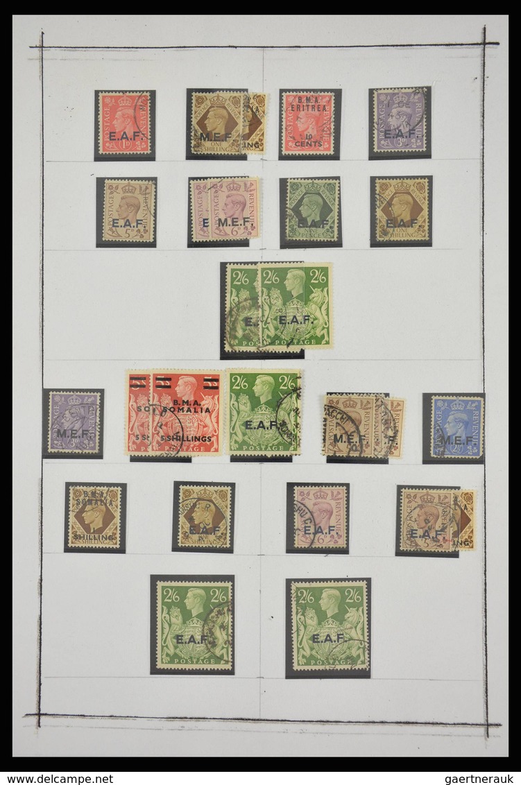 Italienische Kolonien: 1874-1950: Mint hinged and used, messy lot Italian territories and colonies 1