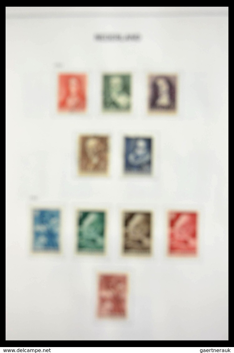 Niederländische Kolonien: 1852-2006: Well filled, MNH, mint hinged and used collection Netherlands,