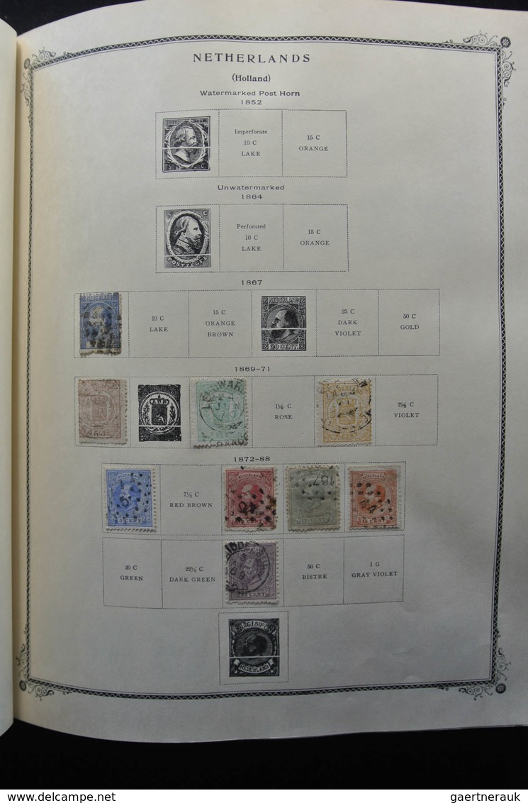 Niederländische Kolonien: 1869-1992: Very Well Filled, Mostly Mint Hinged And Used Collection Nether - Niederländisch-Indien