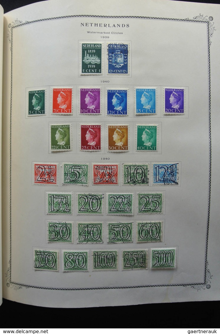 Niederländische Kolonien: 1869-1992: Very Well Filled, Mostly Mint Hinged And Used Collection Nether - Niederländisch-Indien