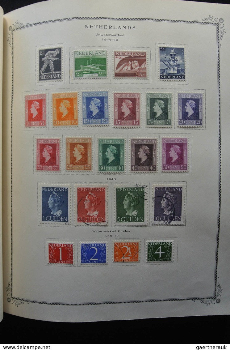 Niederländische Kolonien: 1869-1992: Very well filled, mostly mint hinged and used collection Nether