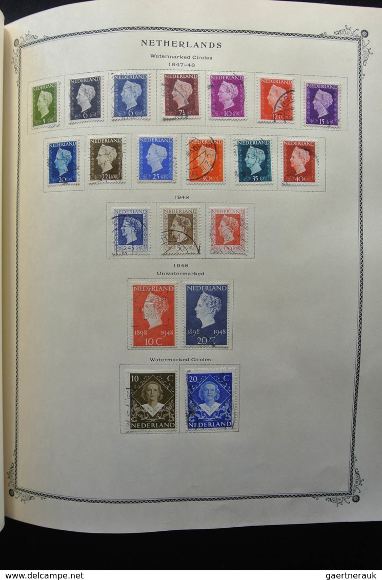 Niederländische Kolonien: 1869-1992: Very well filled, mostly mint hinged and used collection Nether