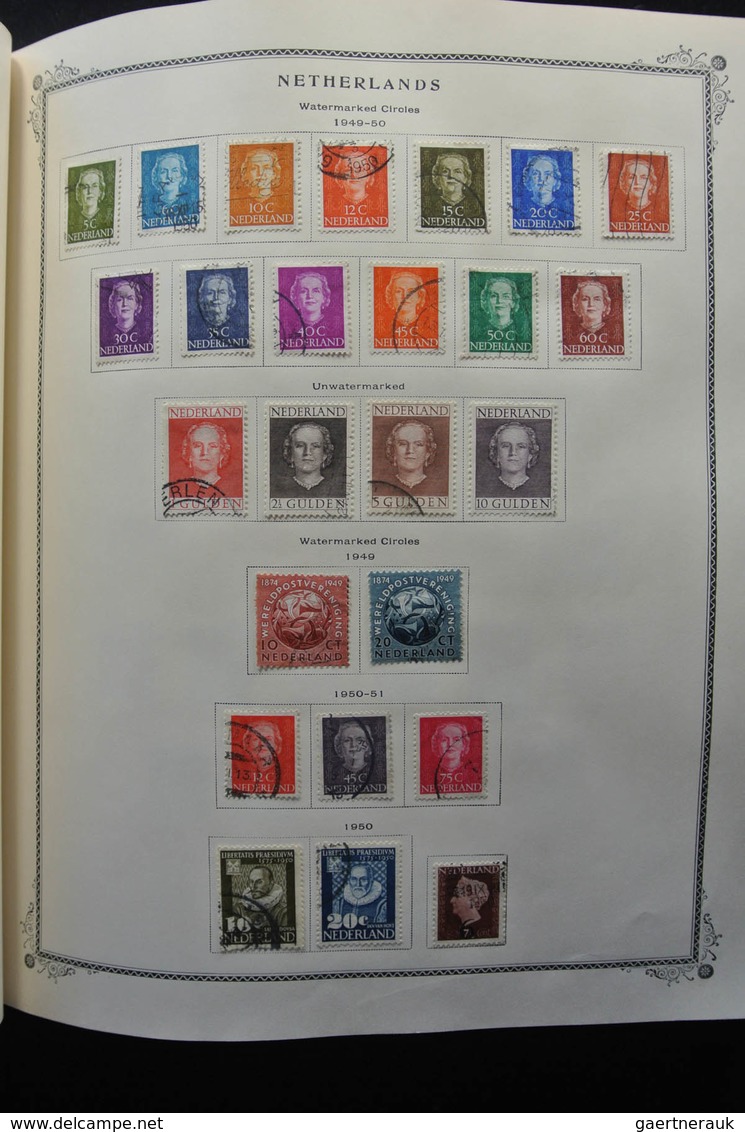 Niederländische Kolonien: 1869-1992: Very well filled, mostly mint hinged and used collection Nether