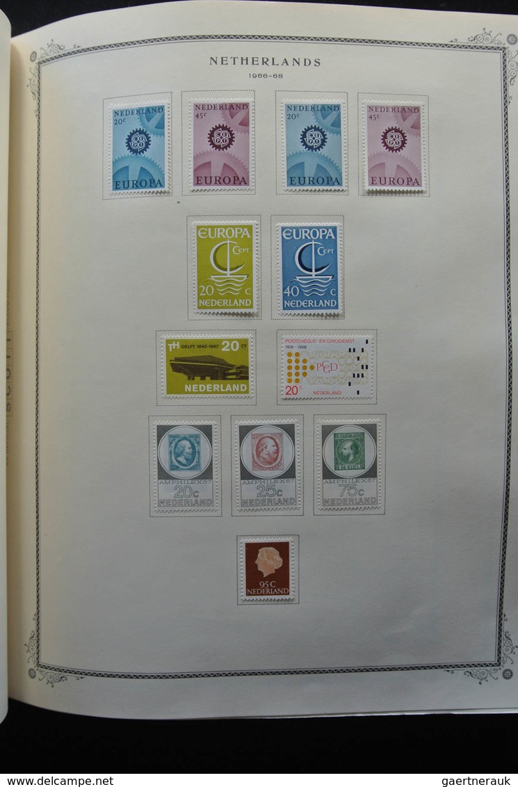 Niederländische Kolonien: 1869-1992: Very well filled, mostly mint hinged and used collection Nether