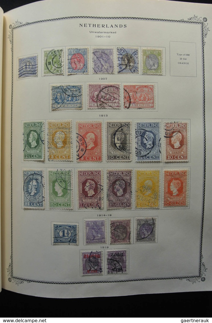 Niederländische Kolonien: 1869-1992: Very well filled, mostly mint hinged and used collection Nether