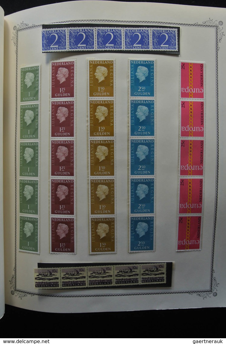 Niederländische Kolonien: 1869-1992: Very well filled, mostly mint hinged and used collection Nether