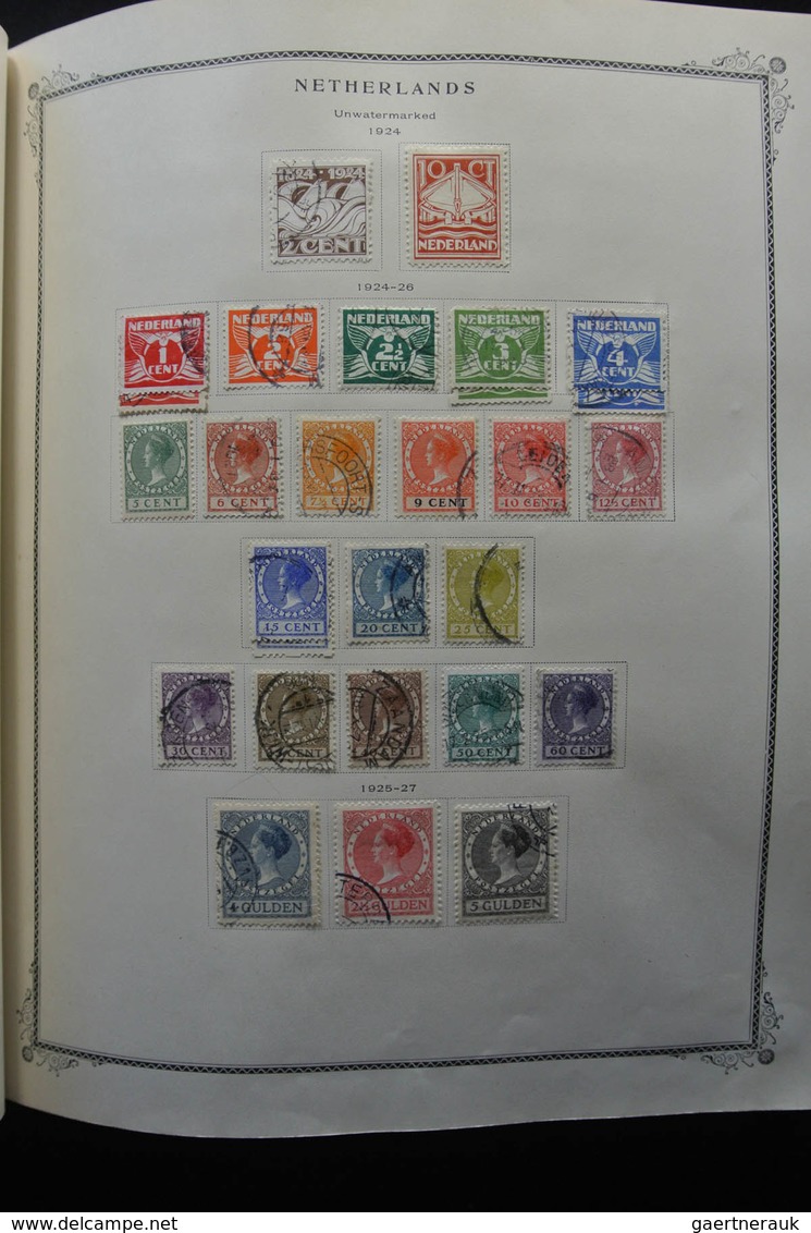 Niederländische Kolonien: 1869-1992: Very well filled, mostly mint hinged and used collection Nether