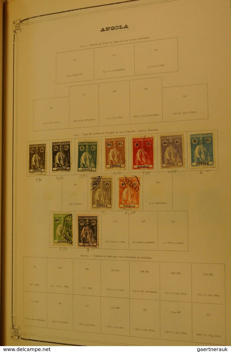 Portugiesische Kolonien: 1880/1971: MNH, mint hinged and used collection Portugese territories 1880-