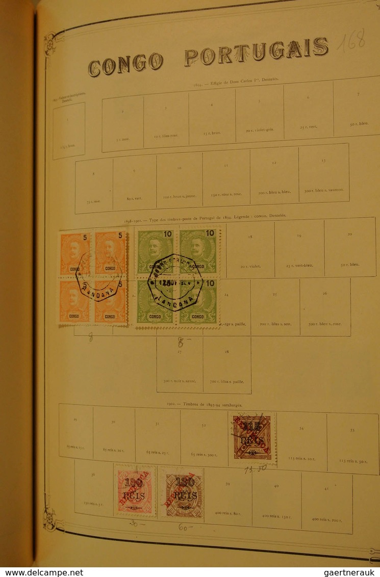 Portugiesische Kolonien: 1880/1971: MNH, mint hinged and used collection Portugese territories 1880-