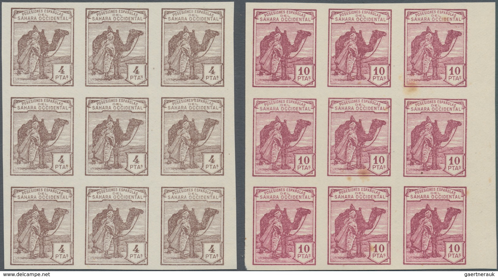 Spanische Kolonien: 1902/1950 (ca.), Duplicates From CABO JUBY, GOLFO De GUINEA, GUINEA, IFNI, MOROC - Sammlungen