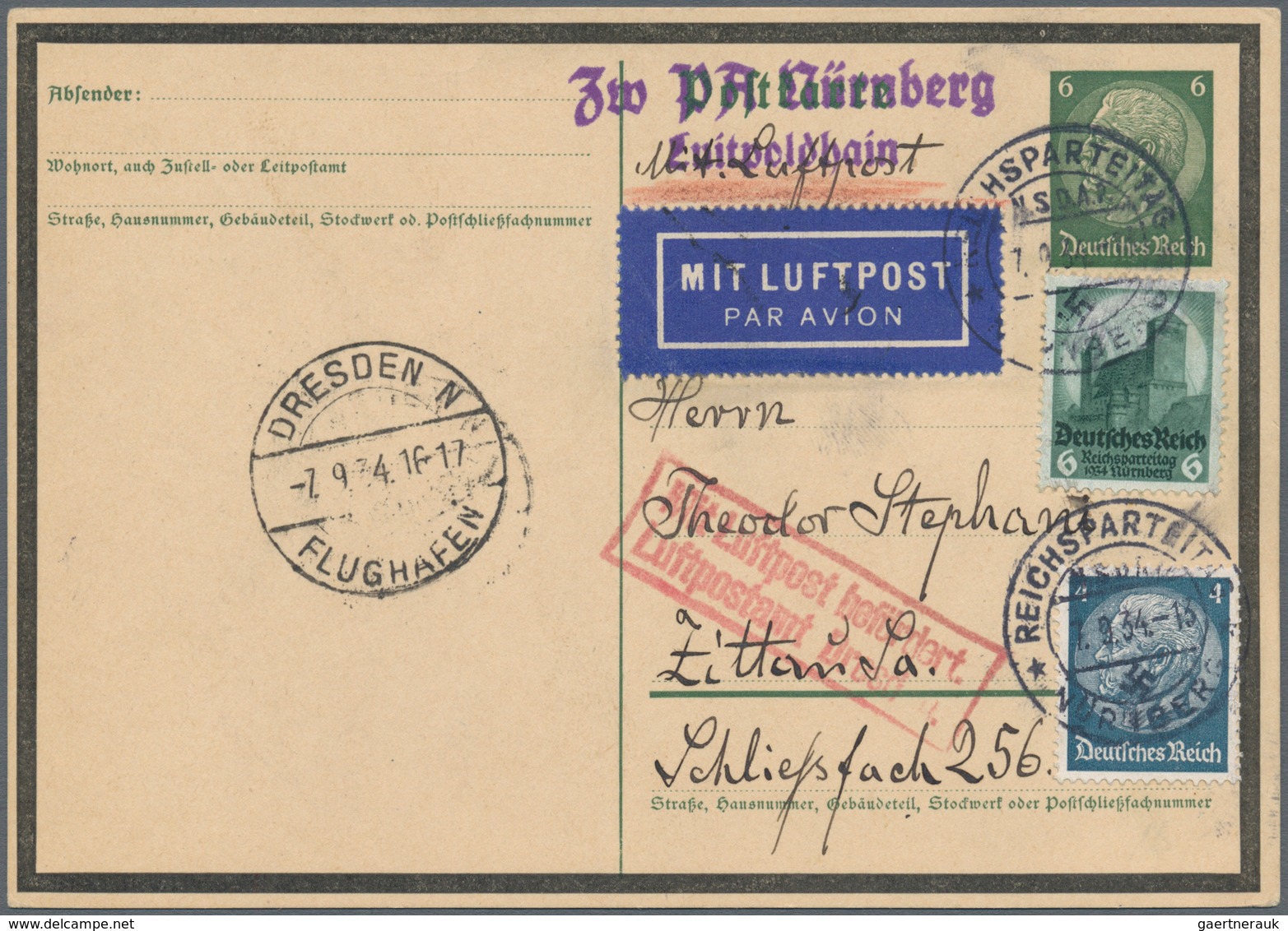 Flugpost Deutschland: 1911/60 Ca., Collection Of About Over 80 Ppc's, Covers And Other Items (mostly - Luft- Und Zeppelinpost