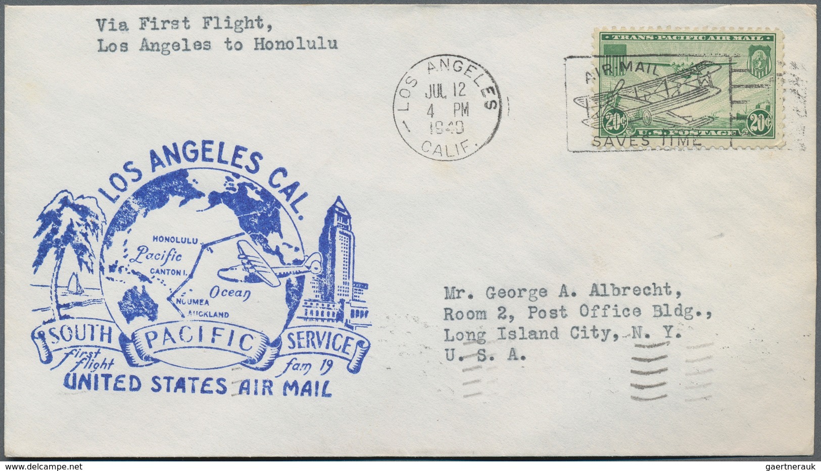 Flugpost Übersee: 1935 - 1940, Airmail Transpacific Clipper, 98 Covers From America, Philippines, Ho - Altri & Non Classificati