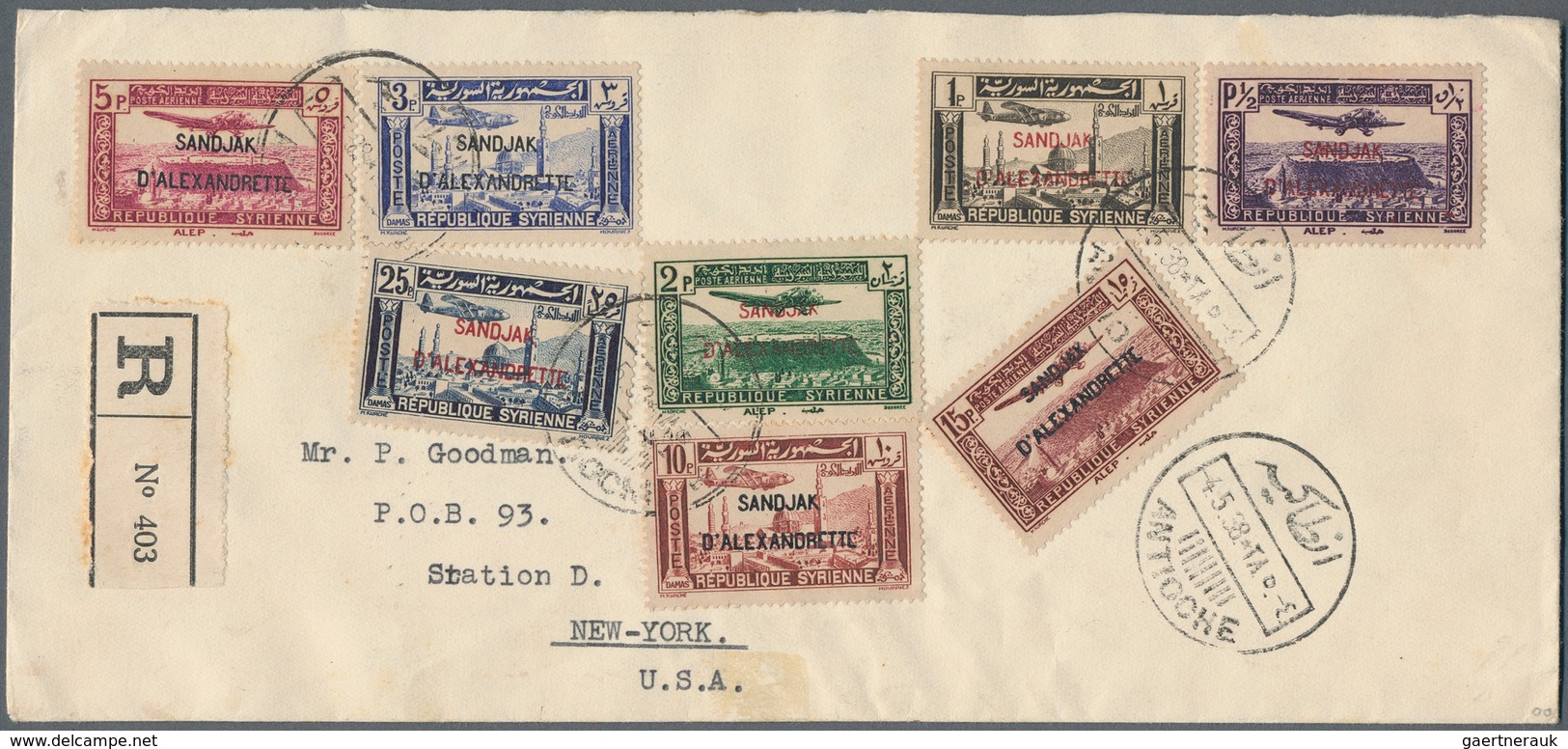 Flugpost Alle Welt: 1918/1954, mainly before 1945, collection of more than 340 airmail cover/cards,