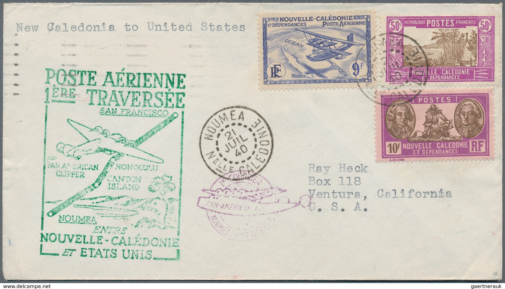 Flugpost Alle Welt: 1918/1954, mainly before 1945, collection of more than 340 airmail cover/cards,