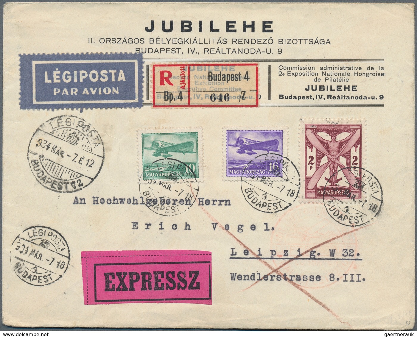 Flugpost Alle Welt: 1918/1954, mainly before 1945, collection of more than 340 airmail cover/cards,