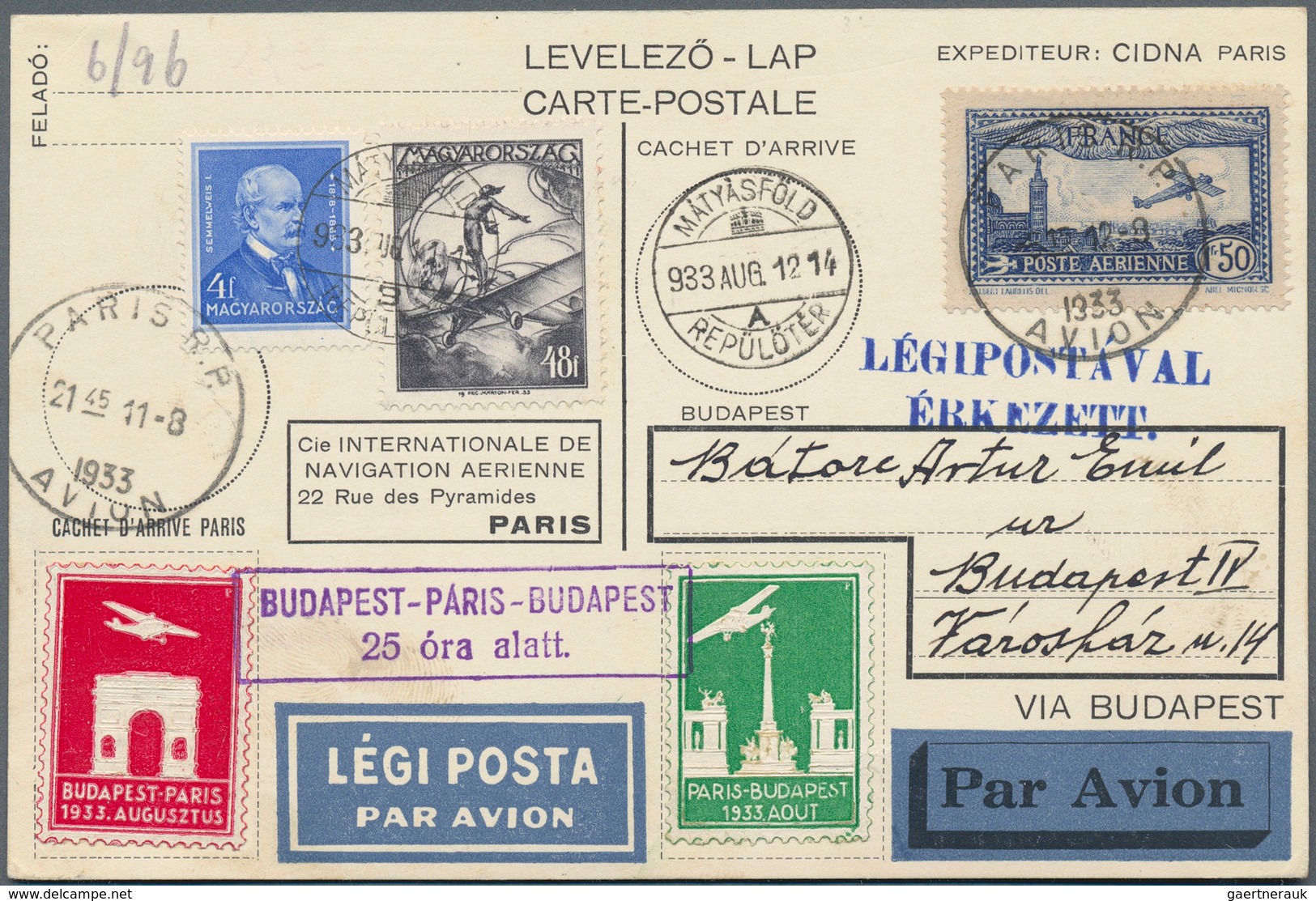 Flugpost Alle Welt: 1918/1954, mainly before 1945, collection of more than 340 airmail cover/cards,