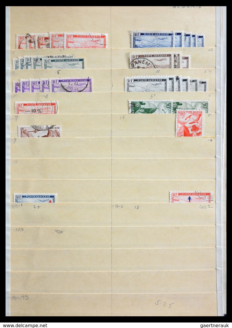 Flugpost Alle Welt: Beautiful, Mostly Used Stock Airmail Stamps Of Countries Beginning With A-I In F - Sonstige & Ohne Zuordnung