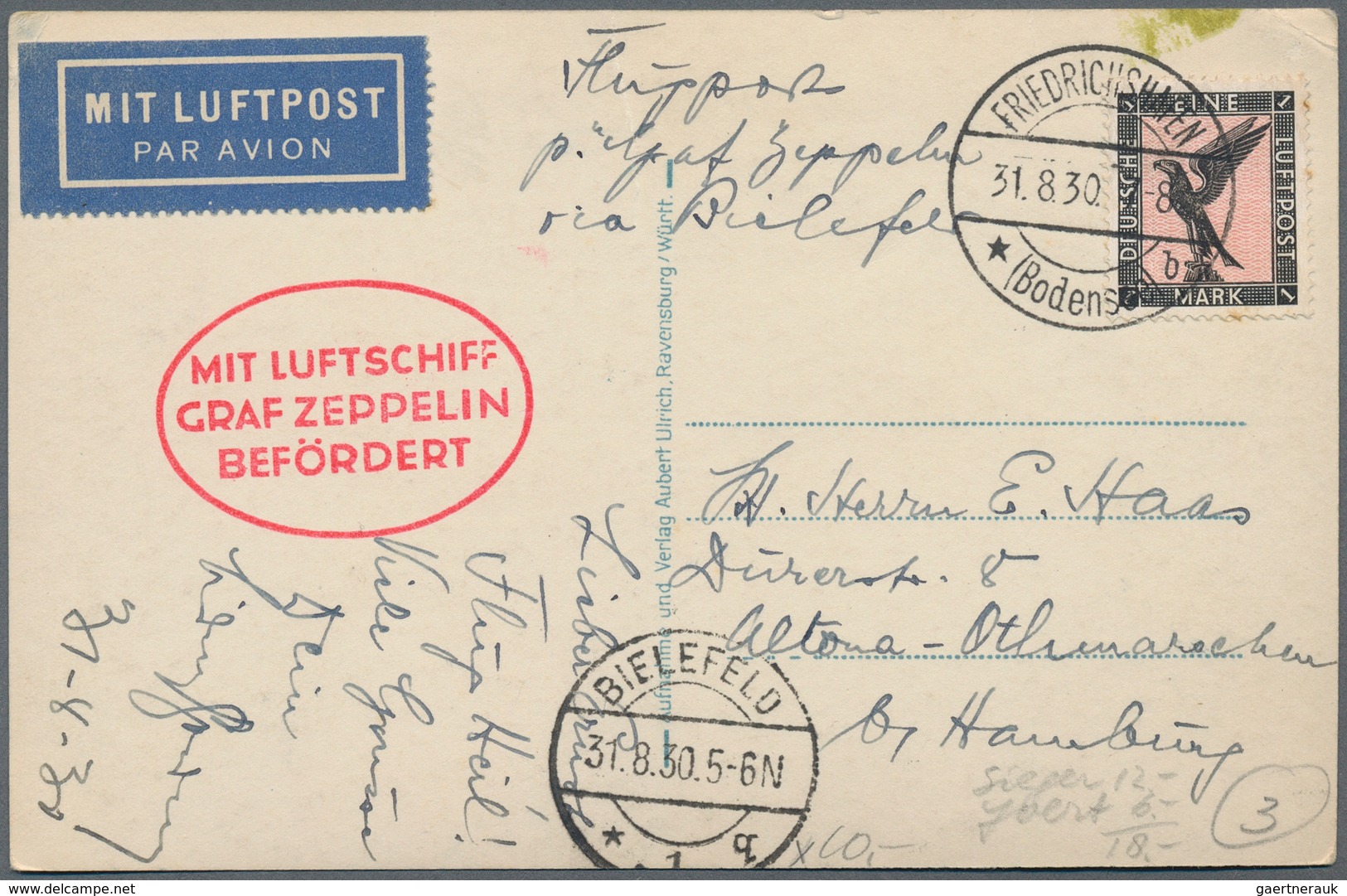 Zeppelinpost Europa: 1929 - 1933, Accumulation Of 15 Zeppelin Covers And Cards From South America (A - Sonstige - Europa