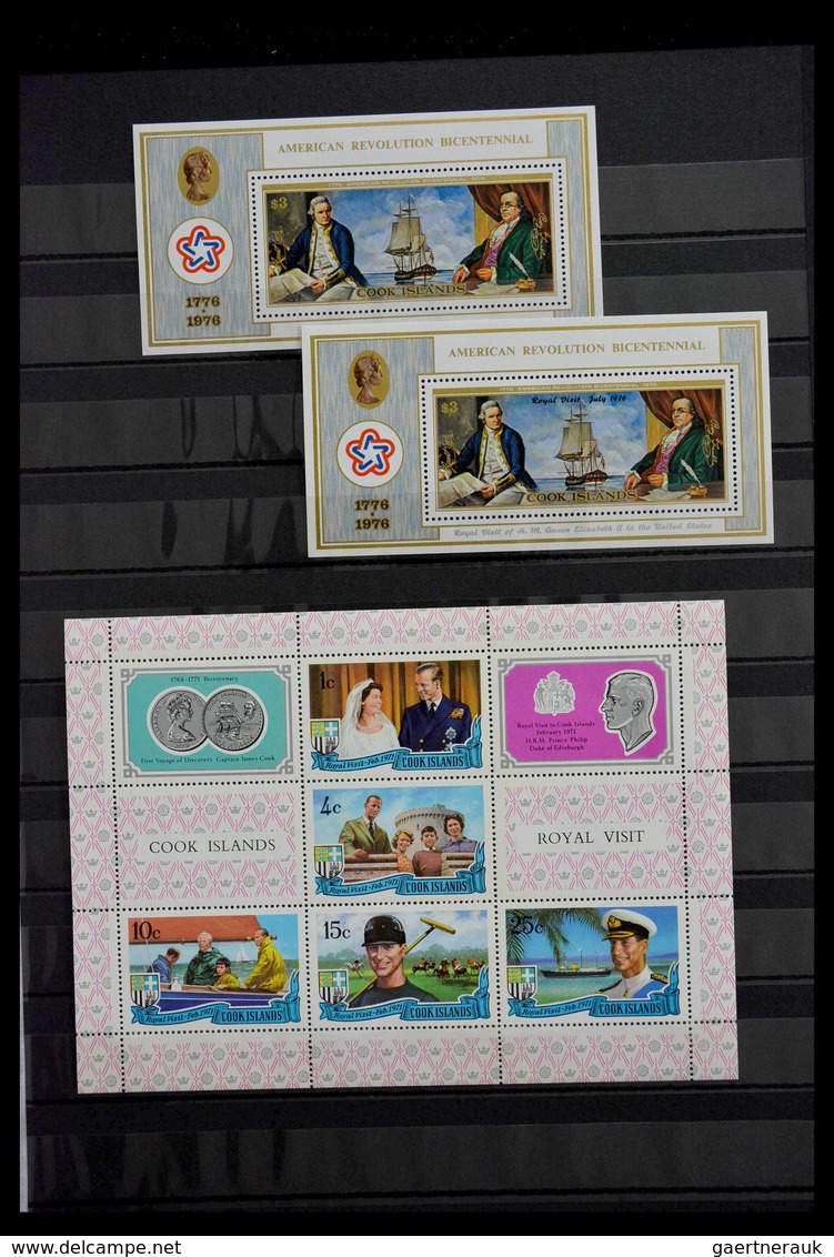 Thematische Philatelie: 1960-2000: MNH collection thematics (mostly souveinr sheets) of various coun