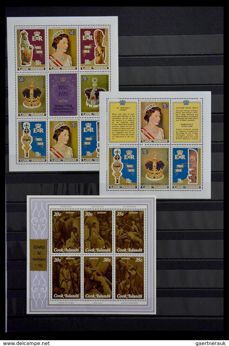 Thematische Philatelie: 1960-2000: MNH collection thematics (mostly souveinr sheets) of various coun