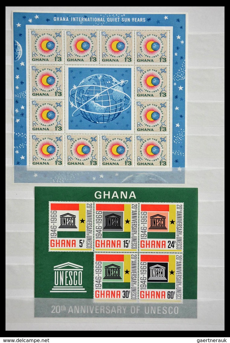 Thematische Philatelie: 1960-2000: MNH collection thematics (mostly souveinr sheets) of various coun