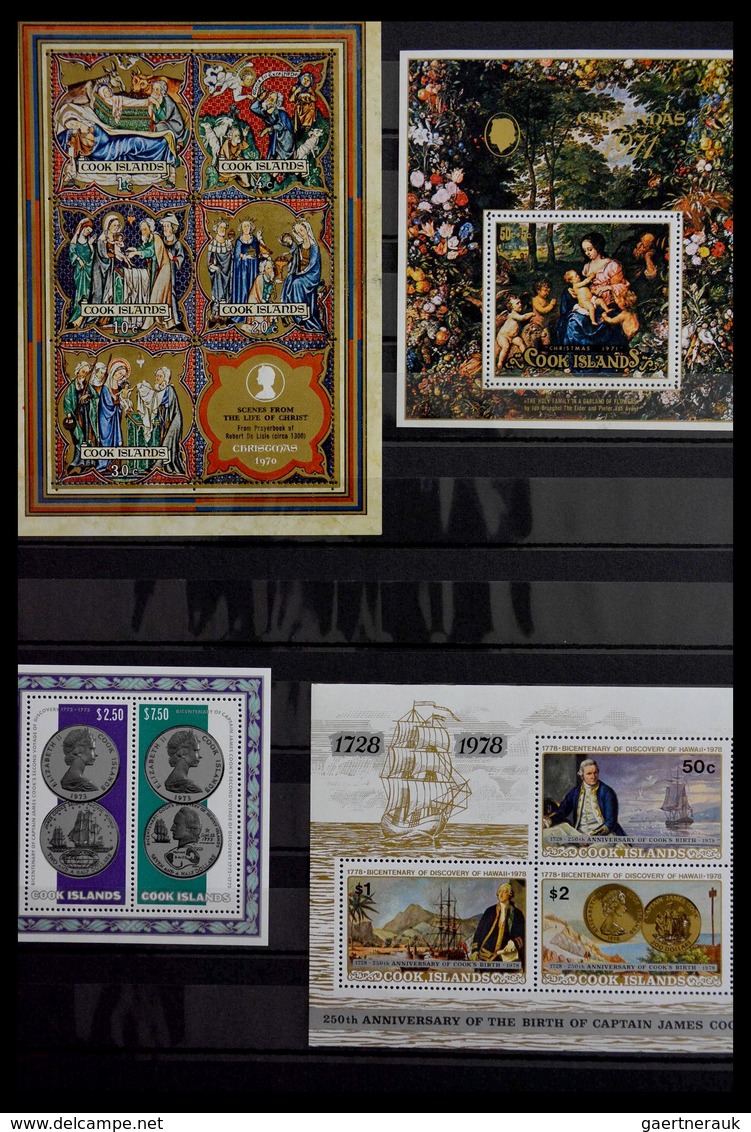 Thematische Philatelie: 1960-2000: MNH collection thematics (mostly souveinr sheets) of various coun
