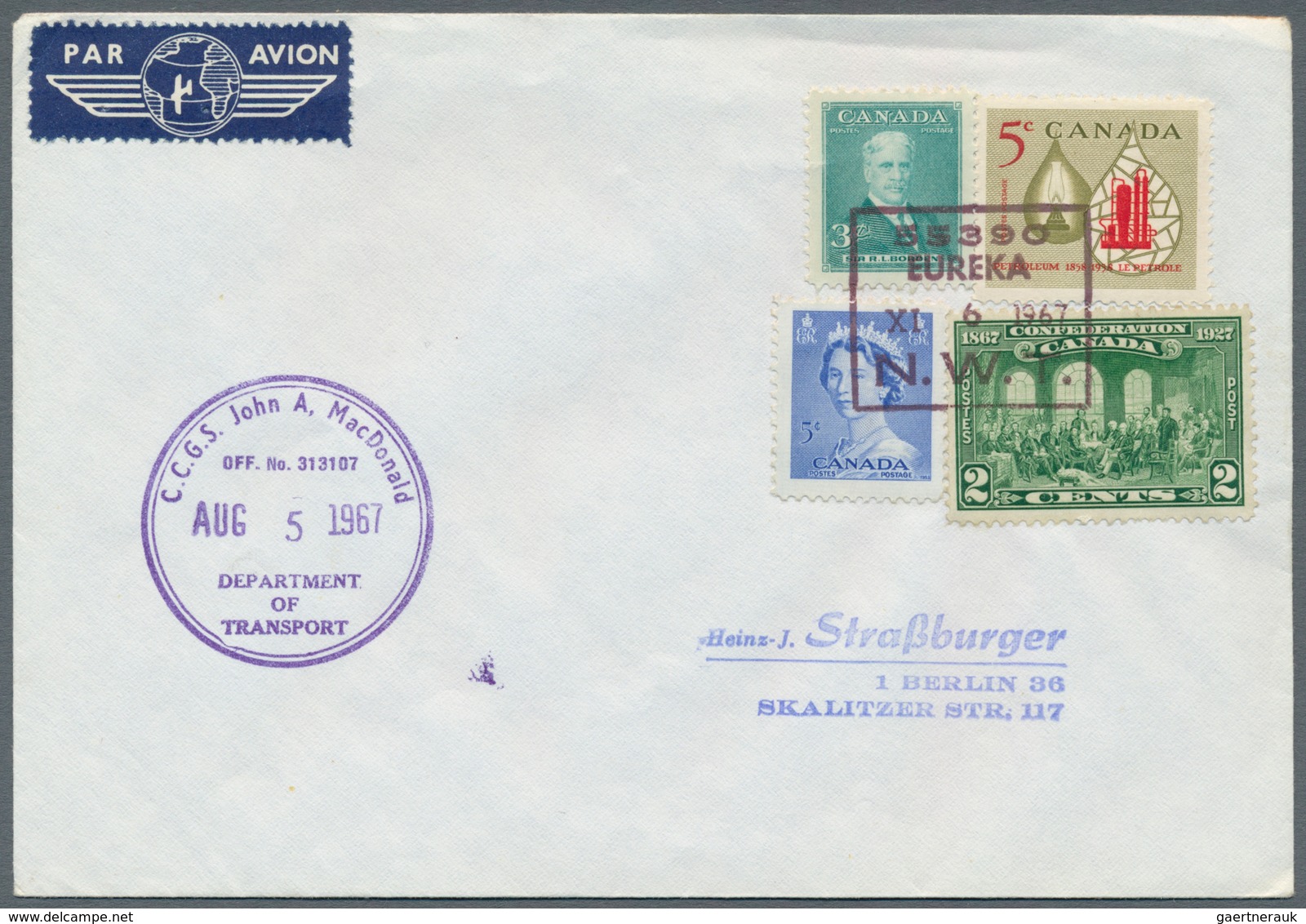 Thematik: Arktis / Arctic: 1941/1980, Collection Of 100 Covers/cards Mainly 1960s/1970s, Showing A N - Sonstige & Ohne Zuordnung