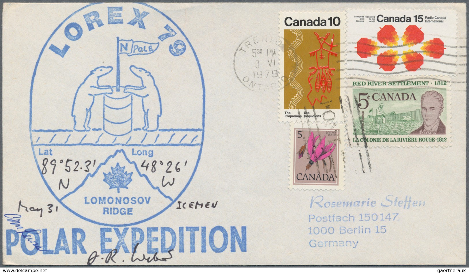 Thematik: Arktis / Arctic: 1963/1980, Canada/North West Territory, Collection Of Apprx. 95 Covers, S - Sonstige & Ohne Zuordnung