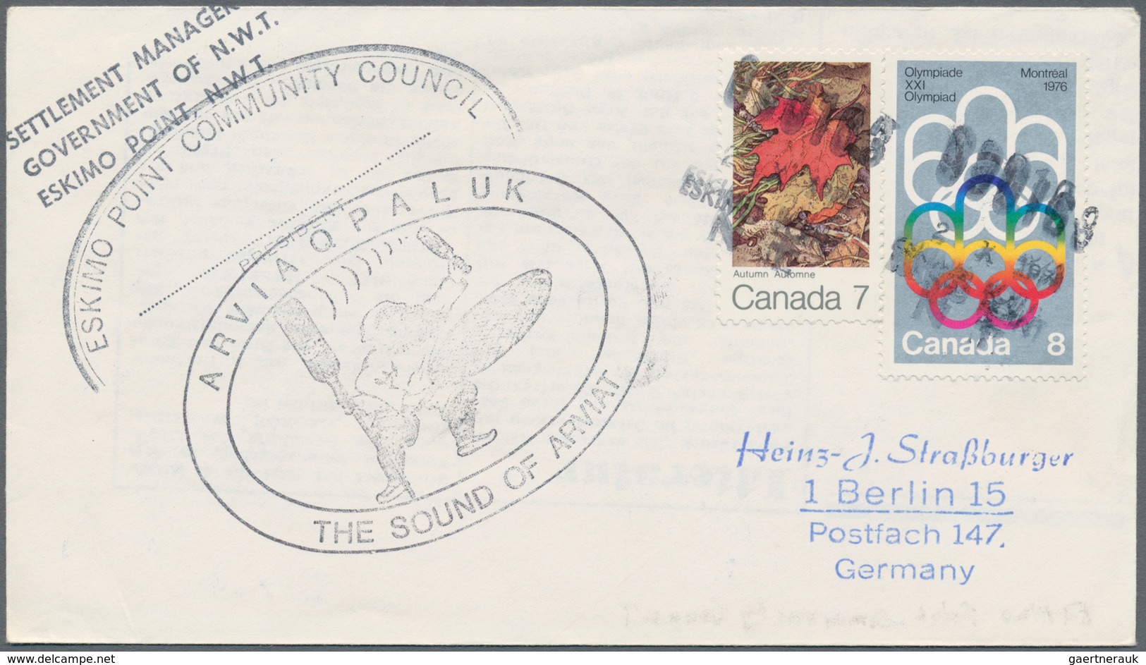 Thematik: Arktis / Arctic: 1963/1980, Canada/North West Territory, Collection Of Apprx. 95 Covers, S - Sonstige & Ohne Zuordnung