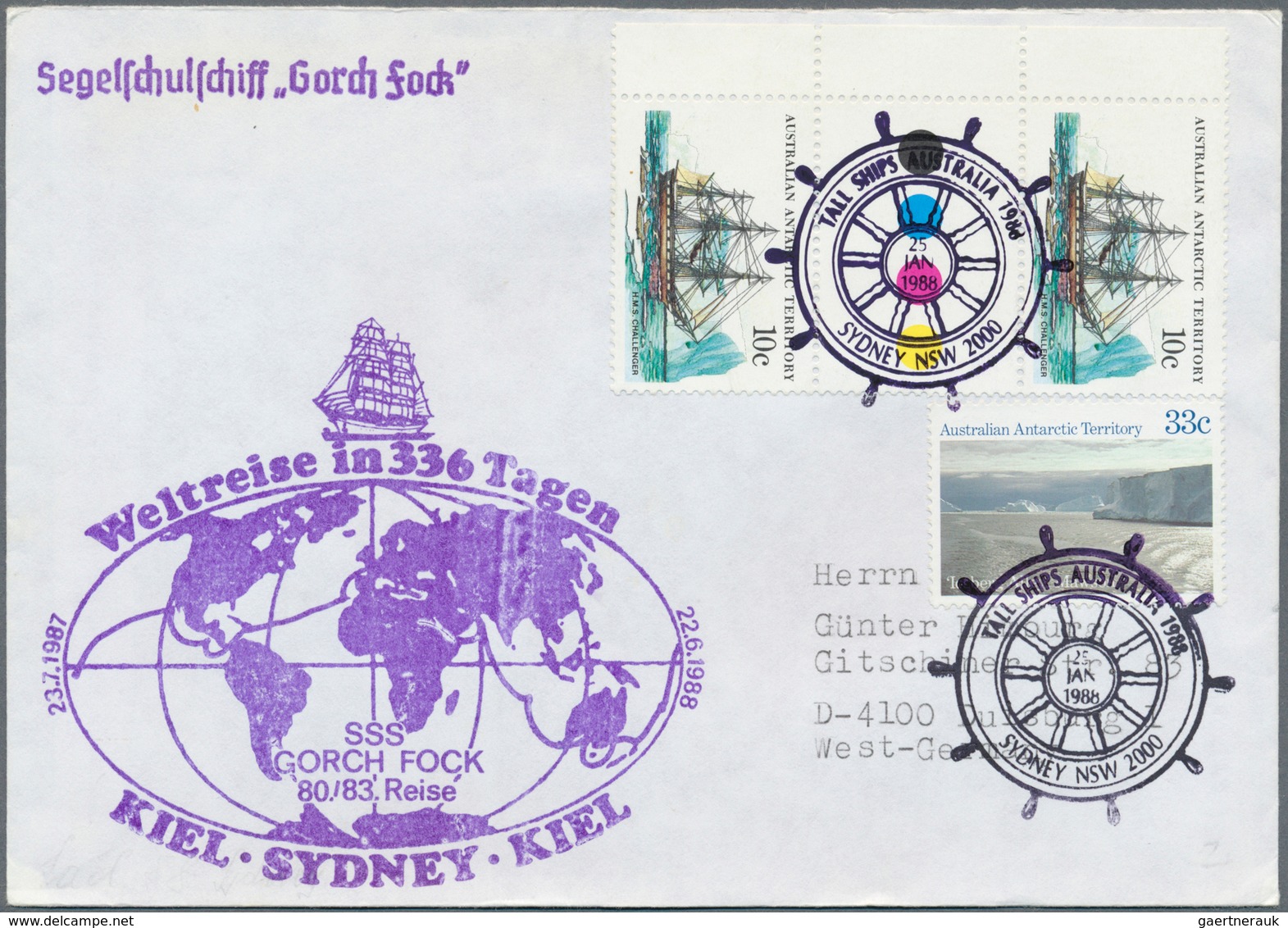Thematik: Arktis & Antarktis / Arctic & Antarctic: 1979/1994, Ship Mail/thematic Covers Arctic-/Anta - Sonstige & Ohne Zuordnung