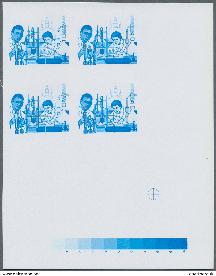 Thematik: Chemie / chemistry: 1901/1970, various countries, Accumulation of 47 items, showing a lot