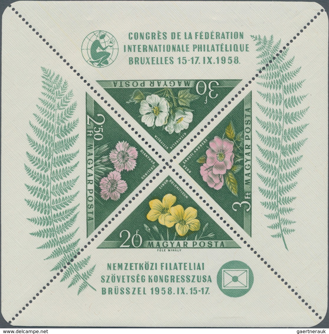 Thematik: Flora, Botanik / Flora, Botany, Bloom: 1940/2000 (ca.), Lot Of About 282 Covers, Quite Pre - Other & Unclassified