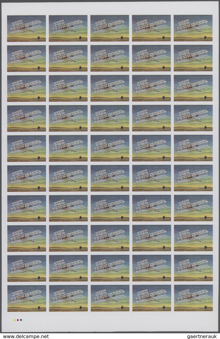 Thematik: Flugzeuge, Luftfahrt / Airoplanes, Aviation: 1978, Samoa. Progressive Proofs Set Of Sheets - Flugzeuge