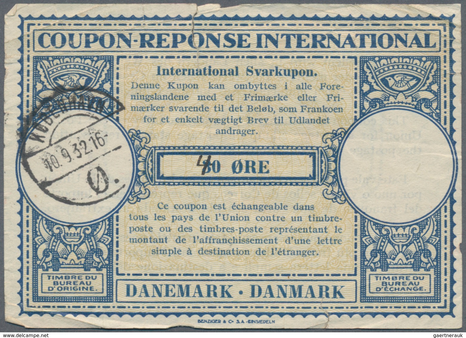 Thematik: I.A.S. / Intern. Reply Coupons: 1908-1989, Partie Mit 17 Zumeist älteren, Gebrauchten Antw - Unclassified