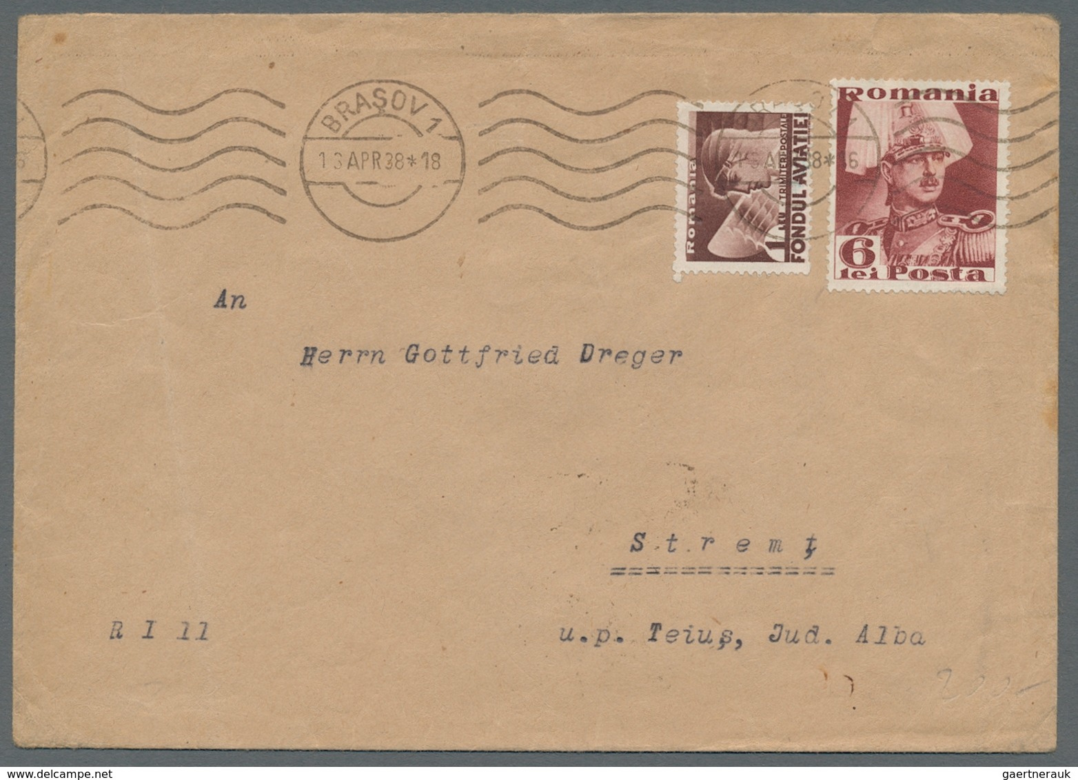 Thematik: Konsulatspost / consular mail: 1914/1958, Post von deutschen Konsulaten in Südafrika, Ägyp