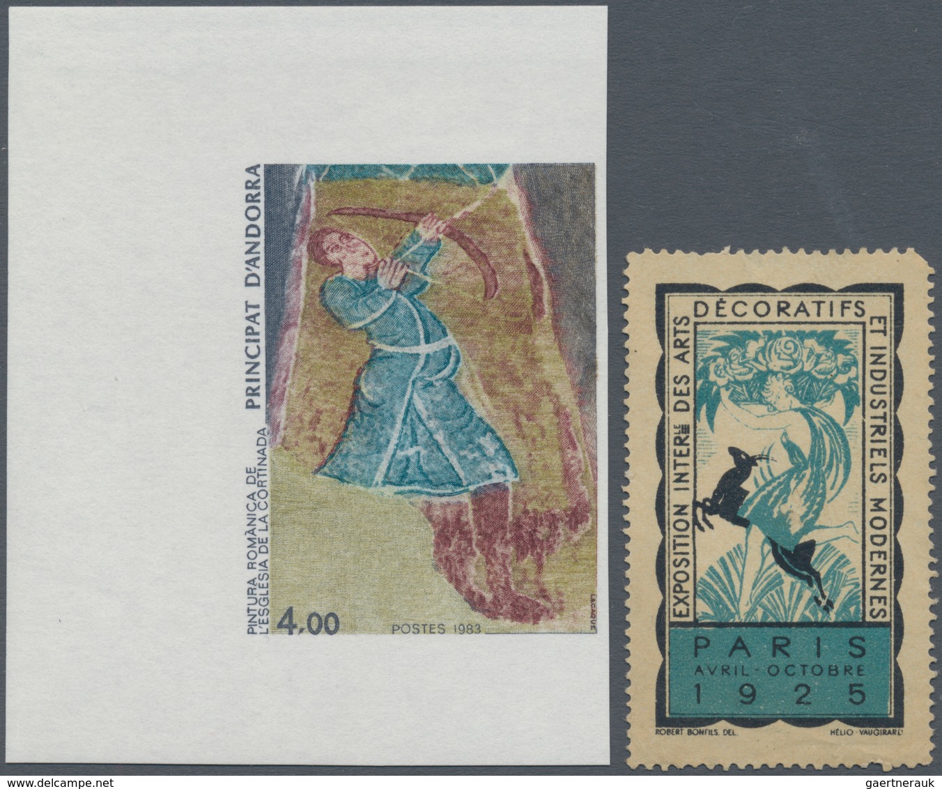 Thematik: Kunst / Art: 1900/1990 (ca.), Lot Of Apprx. 305 Stamps And Souevir Sheets On Stockcards Re - Sonstige & Ohne Zuordnung