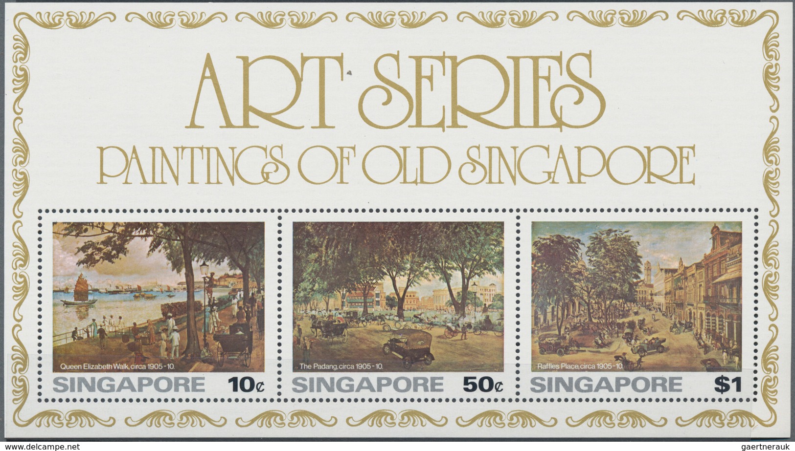 Thematik: Kunst / Art: 1960s/1990s (ca.), Batch Of Ca. 351 Lots With Mint, Nh, Stamps, Souvenir Shee - Altri & Non Classificati