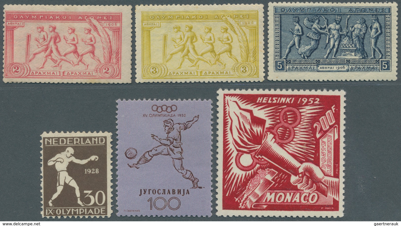 Thematik: Olympische Spiele / Olympic Games: 1896/1980 (ca.), Collection OLYMPIC GAMES In Two Albums - Sonstige & Ohne Zuordnung