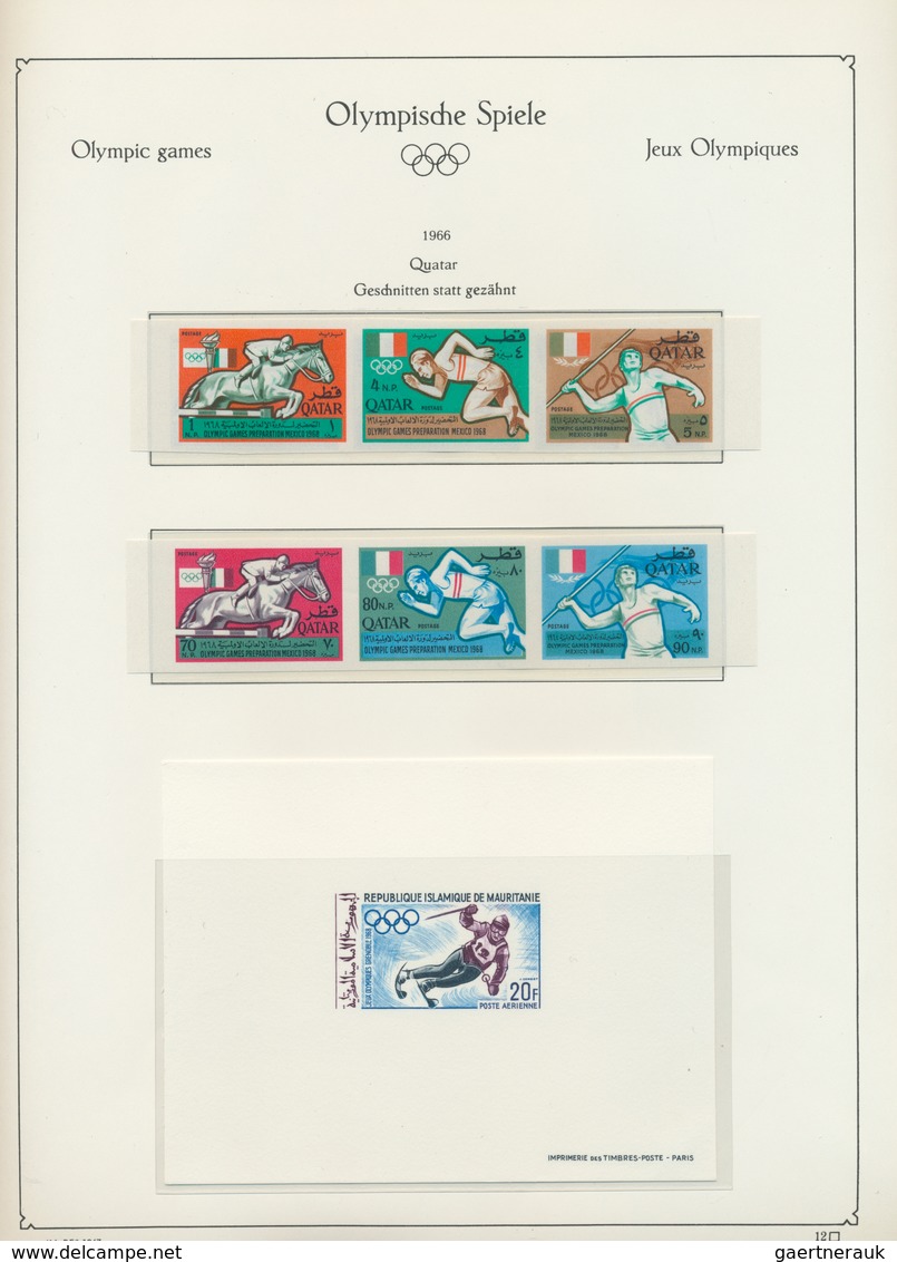 Thematik: Olympische Spiele / olympic games: 1896/2008, MOST COMPREHENSIVE AND ALL-EMBRACING COLLECT