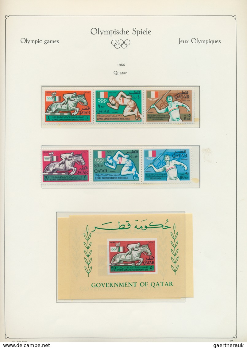 Thematik: Olympische Spiele / olympic games: 1896/2008, MOST COMPREHENSIVE AND ALL-EMBRACING COLLECT