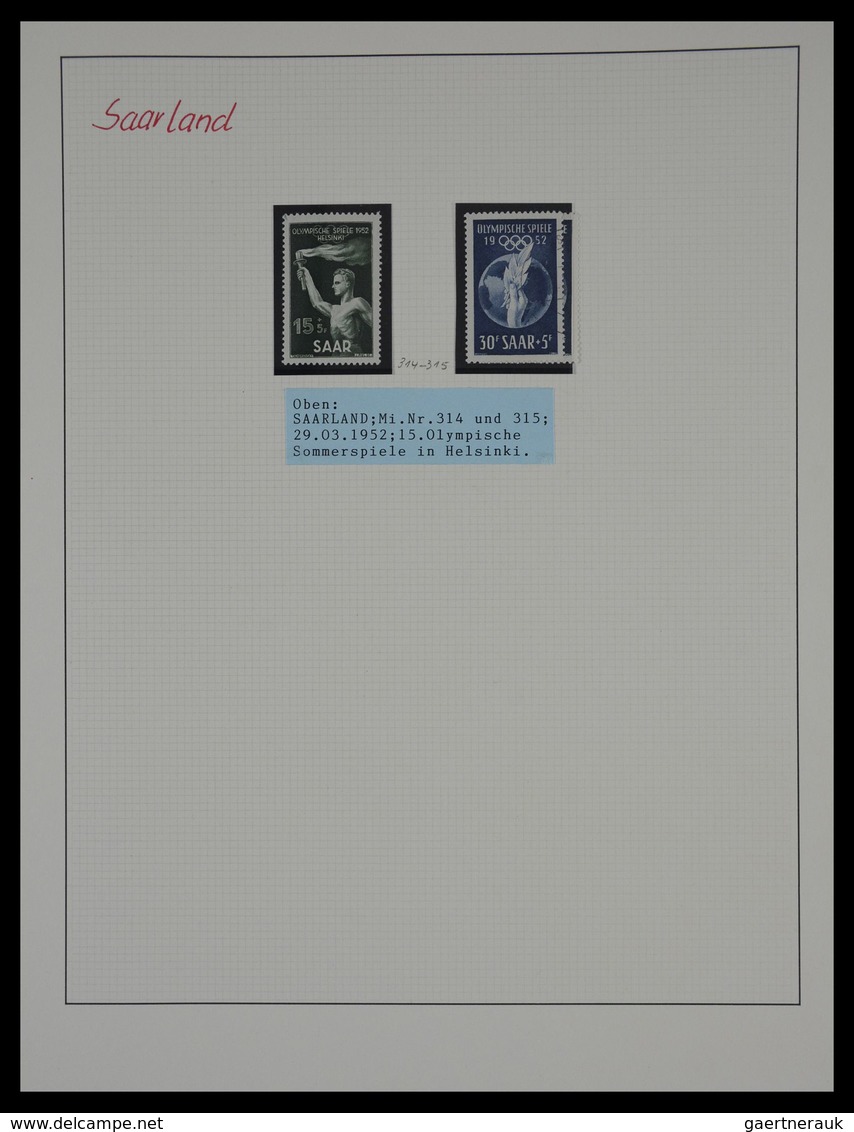 Thematik: Olympische Spiele / olympic games: 1896-1992: Mostly cancelled, well filled collection Oly